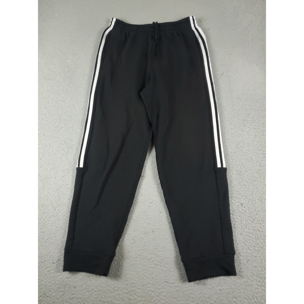 Adidas Pants Mens Size Medium Black Running Track Joggers Sweatpants